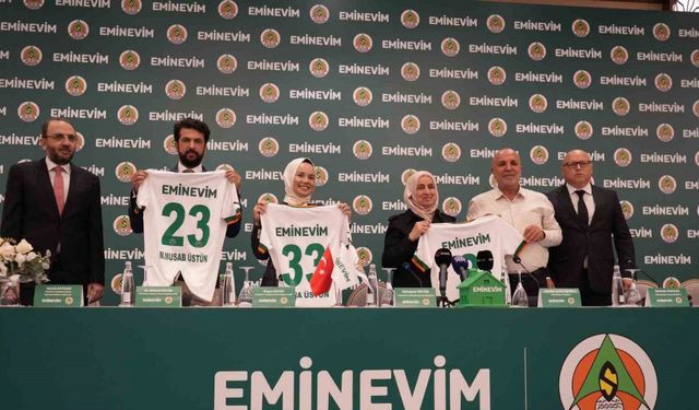 Eminevim Alanyaspor’un forma sırt sponsoru oldu