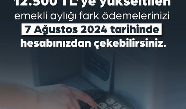 En düşük emekli aylığının fark ödemesi hesaplara yatmaya başladı