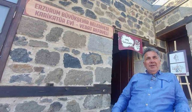 Erzurum’un ilk karikatür evi meraklılarını bekliyor