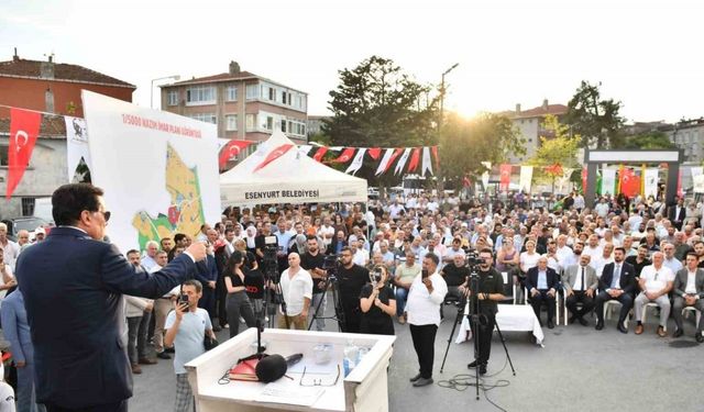 Esenyurt’ta imar planı mağduriyetinin çözüme kavuşturulması çalışmaları devam ediyor