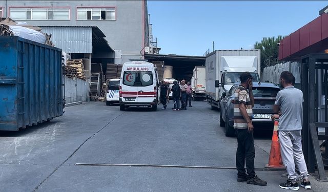 Esenyurt’ta iş yerinde feci kaza: 1 ölü, 1 yaralı