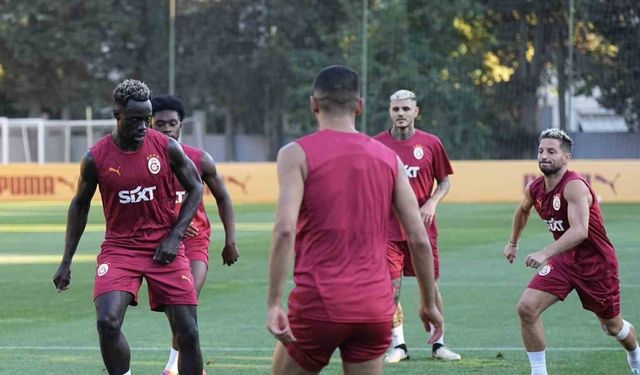 Galatasaray, Beşiktaş maçı hazırlıklarını sürdürdü