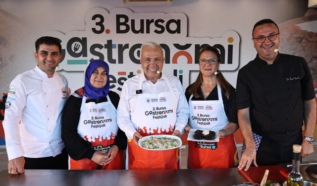 Gastronomi tırı Nilüfer’de