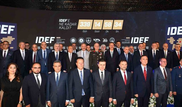 IDEF 2025 Tanıtım Programı İstanbul Fuar Merkezi’nde düzenlendi