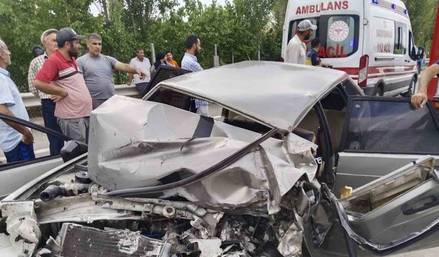 Iğdır’da trafik kazası: İki kişi yaralandı