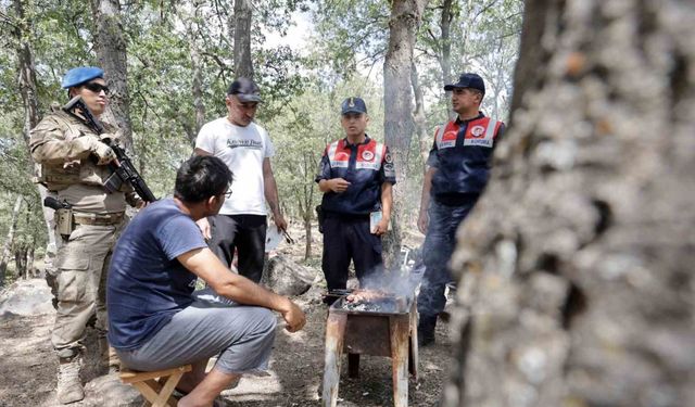 Jandarma orman yangınlarına karşı teyakkuzda