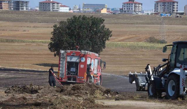 Kapaklı’da 30 dekar tarım arazisi kül oldu