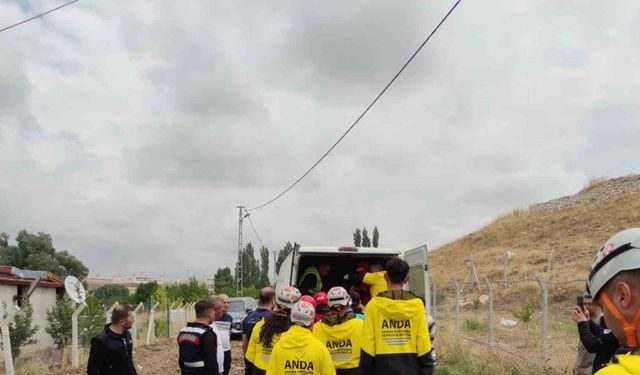 Kayseri’de sele kapılan kişinin cansız bedenine Anda Trabzon ekibi ulaştı