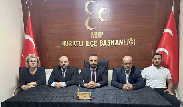 MHP Muratlı İlçe Teşkilatı’nda Alparslan dönemi