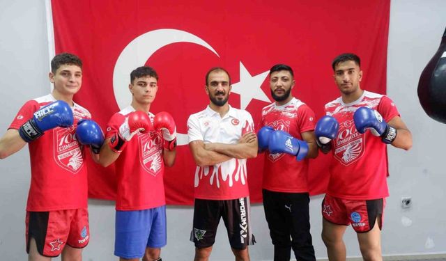 Milli kick boks sporcularının hedefi olimpiyatlar