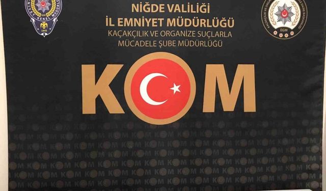 Niğde’de 1 ayda 2 milyon 725 bin gümrük kaçağı makaron ele geçirildi