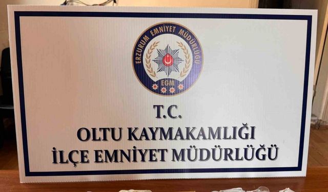 Oltu’da uyuşturucu operasyonu