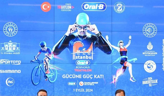 ORAL-B Challenge İstanbul Triatlonu, 1 Eylül’de yapılacak