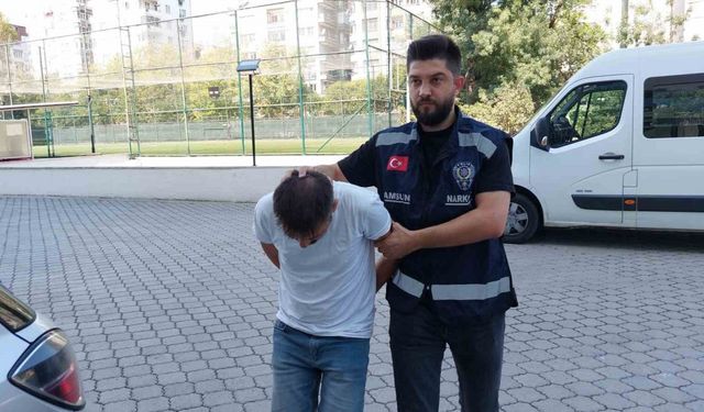 Polisin takibi sonucu kokainle yakalan şahıs tutuklandı