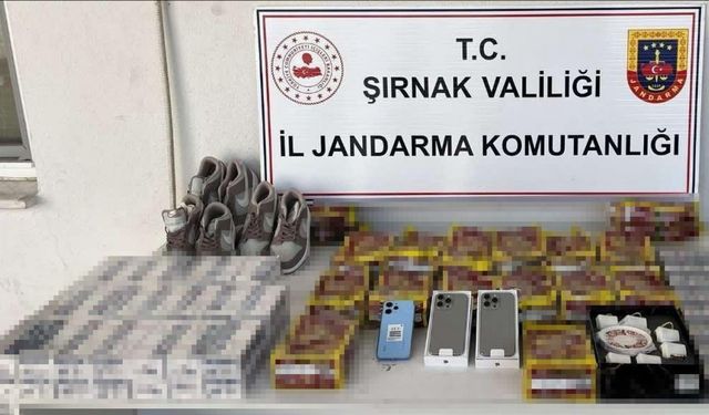 Şırnak’ta jandarmadan kaçakçılık operasyonu: 3 gözaltı