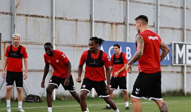 Sivasspor, Eyüpspor maçına hazırlanıyor