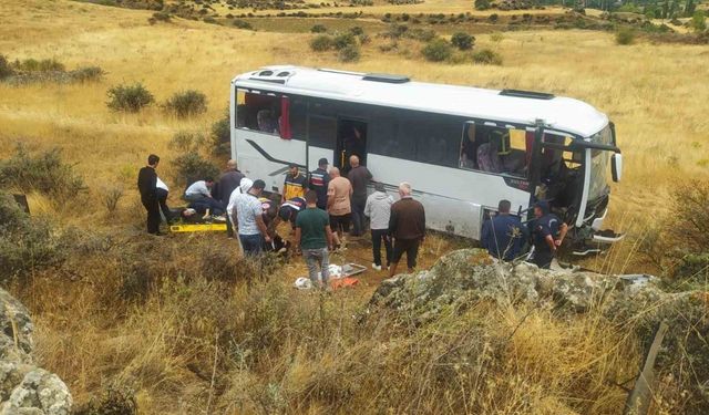 Sivas’ta midibüs kazası: Çok sayıda yaralı