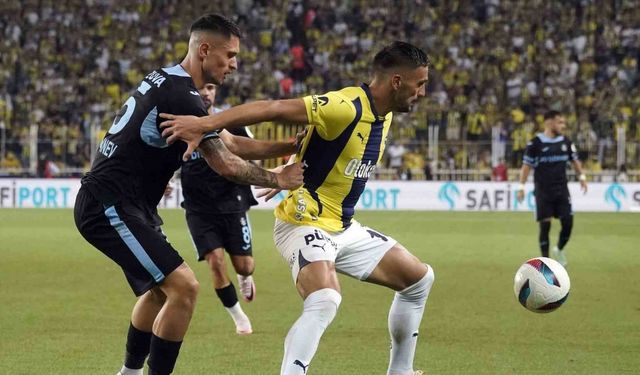 Trendyol Süper Lig: Fenerbahçe: 1 - Adana Demirspor: 0 (Maç sonucu)