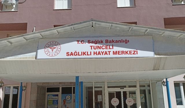 Tunceli’deki Sağlıklı Hayat Merkezi’nde hizmetler sürüyor