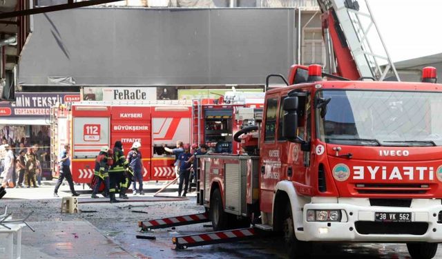 Tüp patladı, ortalık savaş alanına döndü