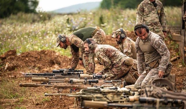 Türk askeri 8’inci Avrupa En İyi Keskin Nişancı Timi Yarışması’nı galip tamamladı