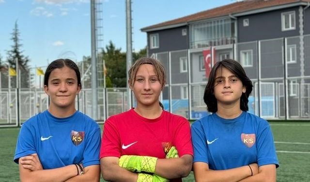 U-15 Milli Takıma Kayseri Kadın FK’dan 2 oyuncu