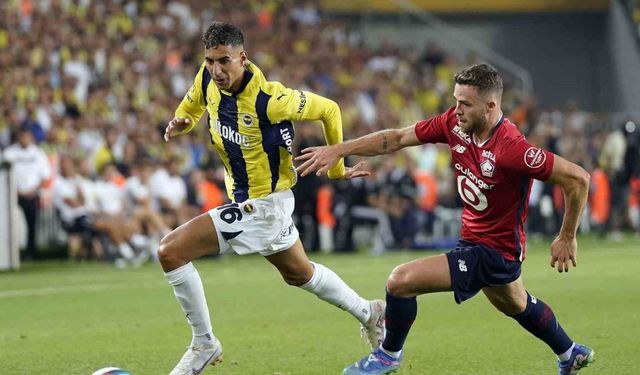 UEFA Şampiyonlar Ligi: Fenerbahçe: 0 - Lille: 0 (İlk yarı)