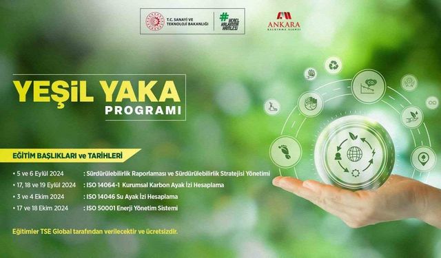 Yeşil Yaka Programı başvuruları açıldı