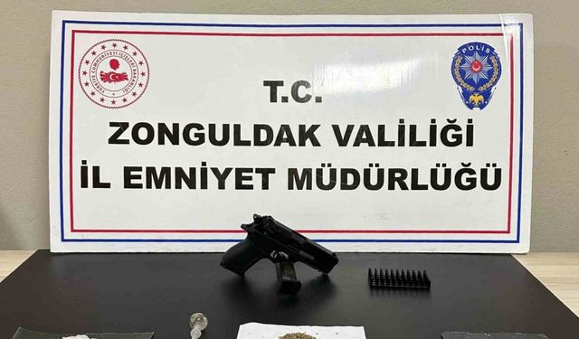 Zonguldak’ta uyuşturucu operasyonunda 2 şüpheli tutuklandı