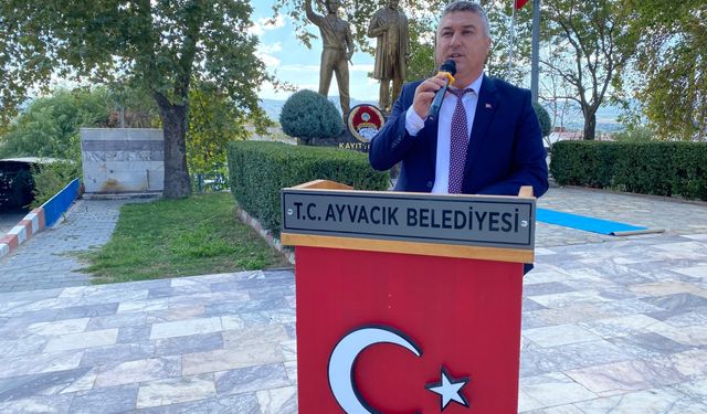 Ayvacık'ın kurtuluşunun 102. yılı kutlandı