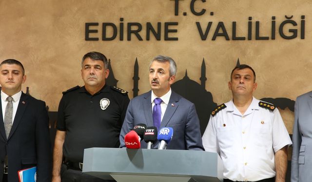 Edirne'de 8 ayda 12 bin 791 düzensiz göçmen yakalandı