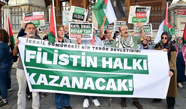 Filistin Özgürlük Platformundan İsrail'in saldırısı altındaki Gazze'ye destek