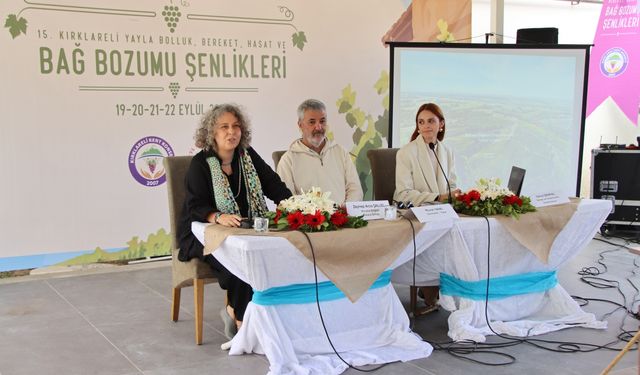 "Geçmişten Geleceğe Kırklareli'nde Gastronominin izleri" konferansı düzenlendi