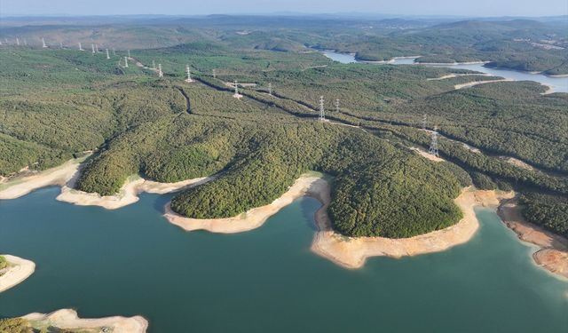 İstanbul'un barajlarındaki doluluk oranı yüzde 40'ın altına indi