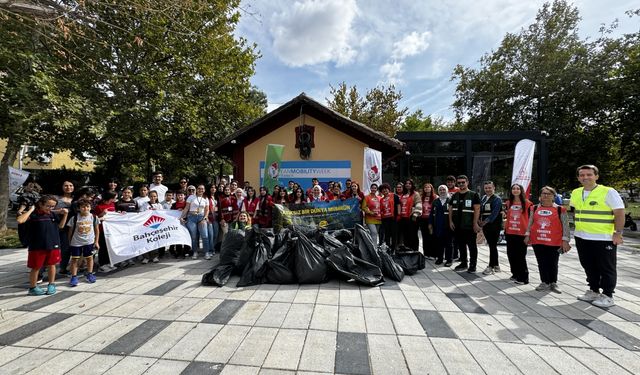 Kırklareli'nde çevre temizliği etkinliği yapıldı