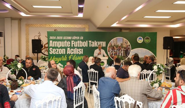 Sakarya'da, "Farkındalık ve Ampute Futbol Sezon Açılış" programı düzenlendi