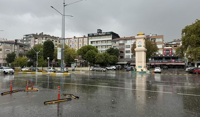 Tekirdağ'da sağanak etkili oluyor