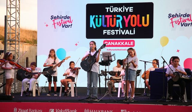 Türkiye Kültür Yolu Festivali her şehirde 50 binden fazla çocukla buluşuyor