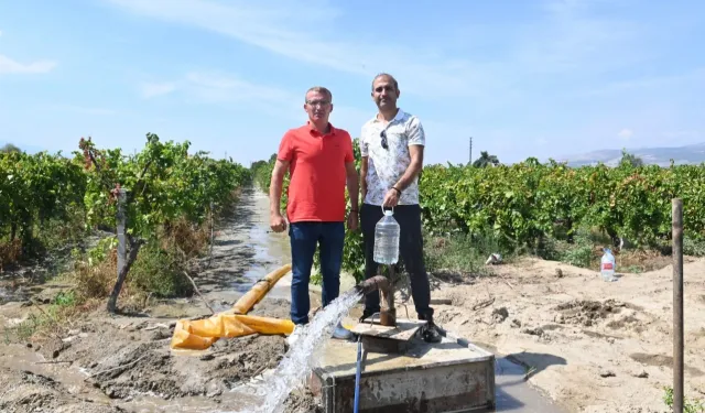 Manisa'da 50 yıllık su sorunu çözüldü