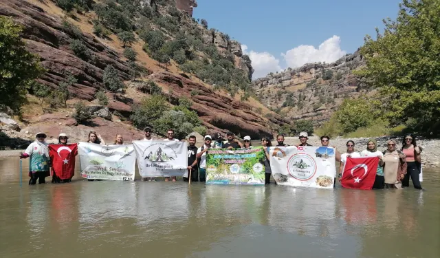 Şanlıurfa’dan Zore Kanyonu için geldiler