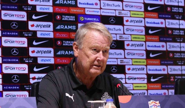 Age Hareide: “Türk taraftarlar çok coşkulu”