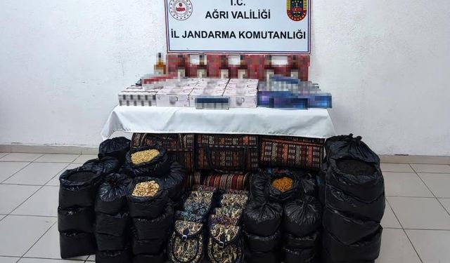 Ağrı’da kaçakçılık operasyonu: 4 gözaltı