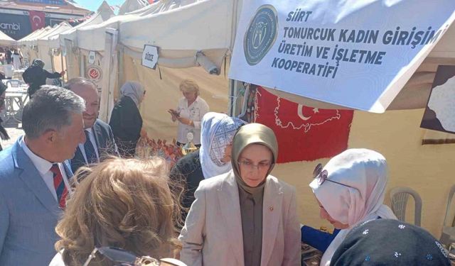 Ahilik Haftasında Siirt standına yoğun ilgi