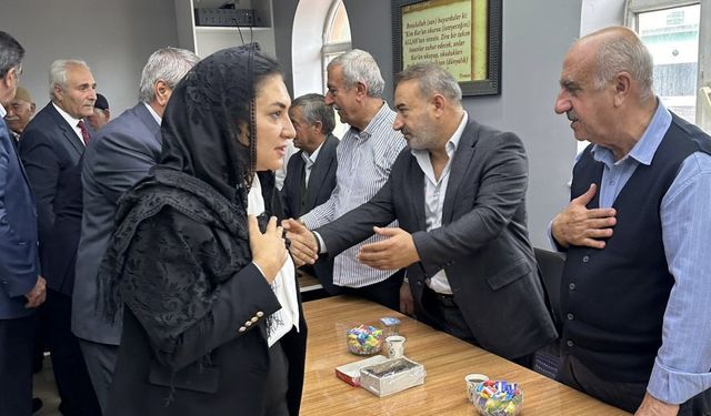 AK Parti Ağrı Milletvekili Kilerci, Taşlıçay ve Diyadin’de ziyaretlerde bulundu