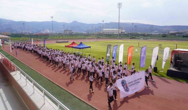 Avrupa Spor Haftası kutlamaları renkli görüntülere sahne oldu