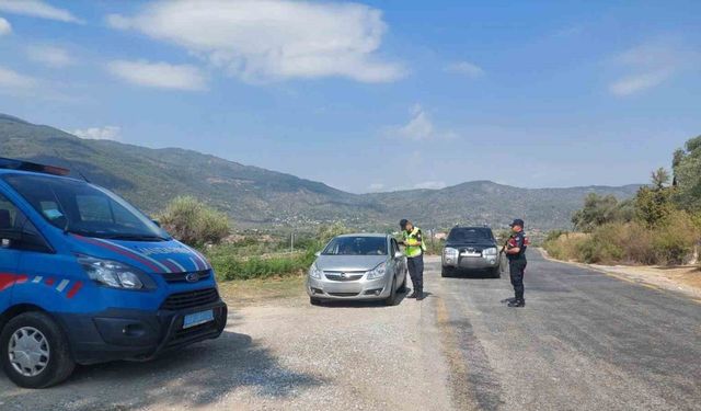 Aydın’da orman yollarında denetimler devam ediyor