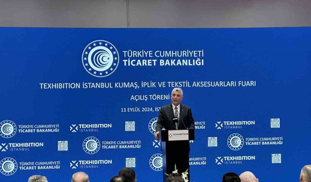 Bakan Bolat: ‘‘Tekstil ve konfeksiyonda ilk 8 ayda 21,2 milyar dolar ihracat gerçekleşti’’