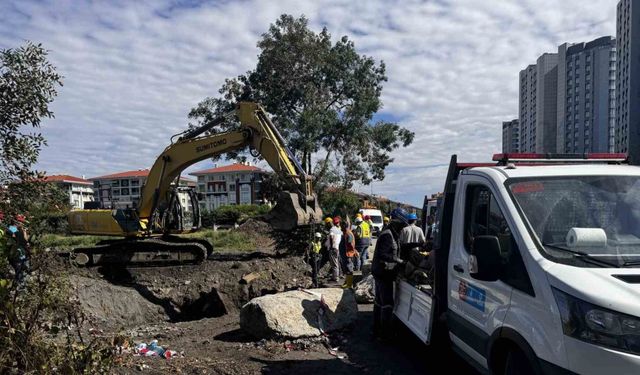 Bakırköy’de ana doğalgaz borusu patladı, sahil yolunu gaz kokusu kapladı