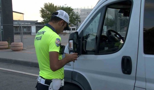 Bakırköy’de öğrenci servislerine yönelik denetim yapıldı