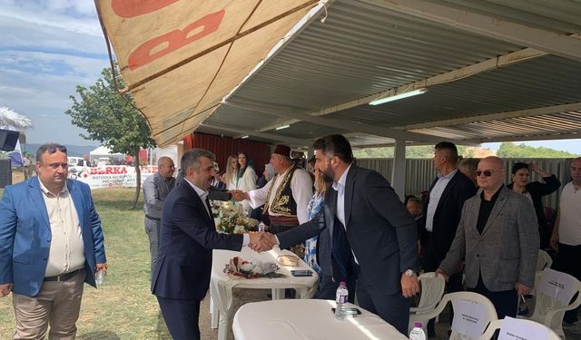 BaşkanYılmaz, Tarihi Alantepe Yağlı Güreşleri’ne katıldı